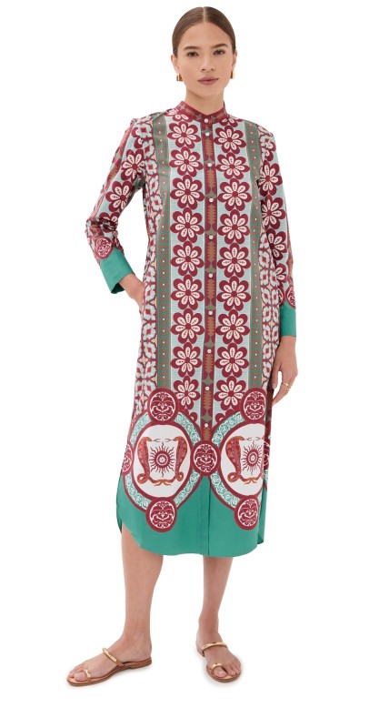 La DoubleJ Sundowner Tunic Dress Pagoda Placee