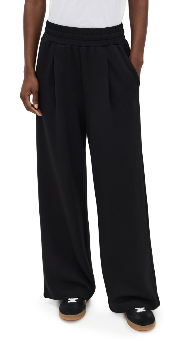 Varley The Extra Wide Leg Pants 29.5 Black