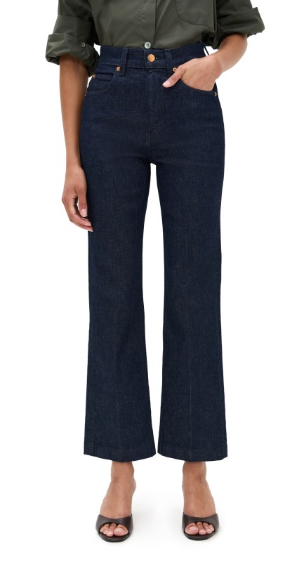 Jamie Haller The Blind Crease Crop Jeans Dark Raw