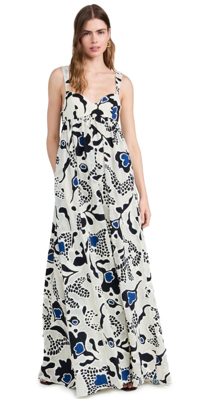 Ulla Johnson Leilani Gown Porcelain