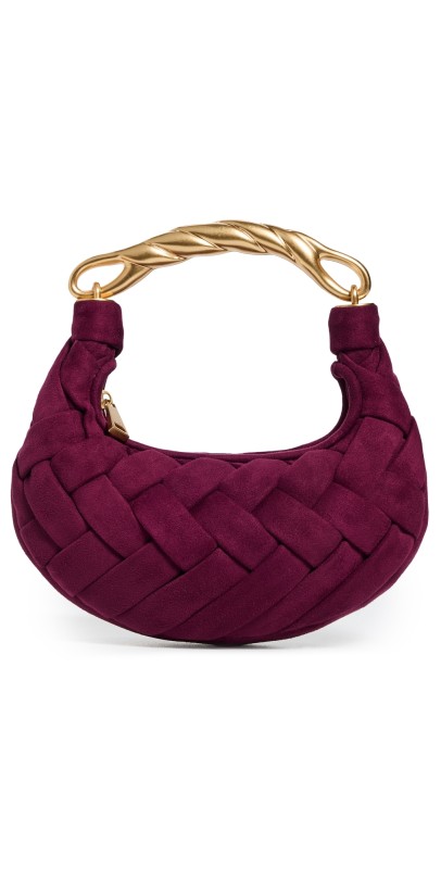JW PEI Orla Weave Handbag Claret