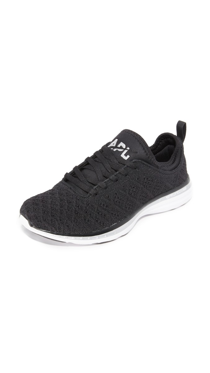 APL TechLoom Phantom Sneakers Black/Metallic Silver