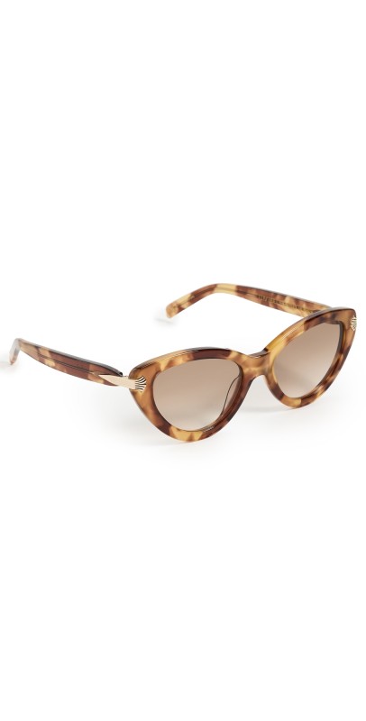 Luv Lou The Imogen Sunglasses Caramel Tort