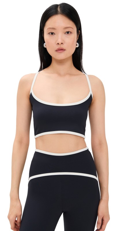 Port De Bras Vera Top Black/Chantilly