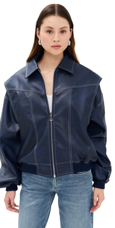 Lioness Vista Bomber Jacket Navy
