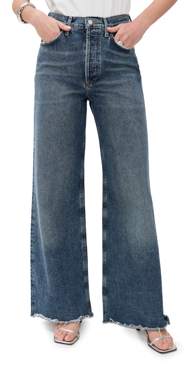 AGOLDE Dame Jeans: High Rise Wide Leg Control