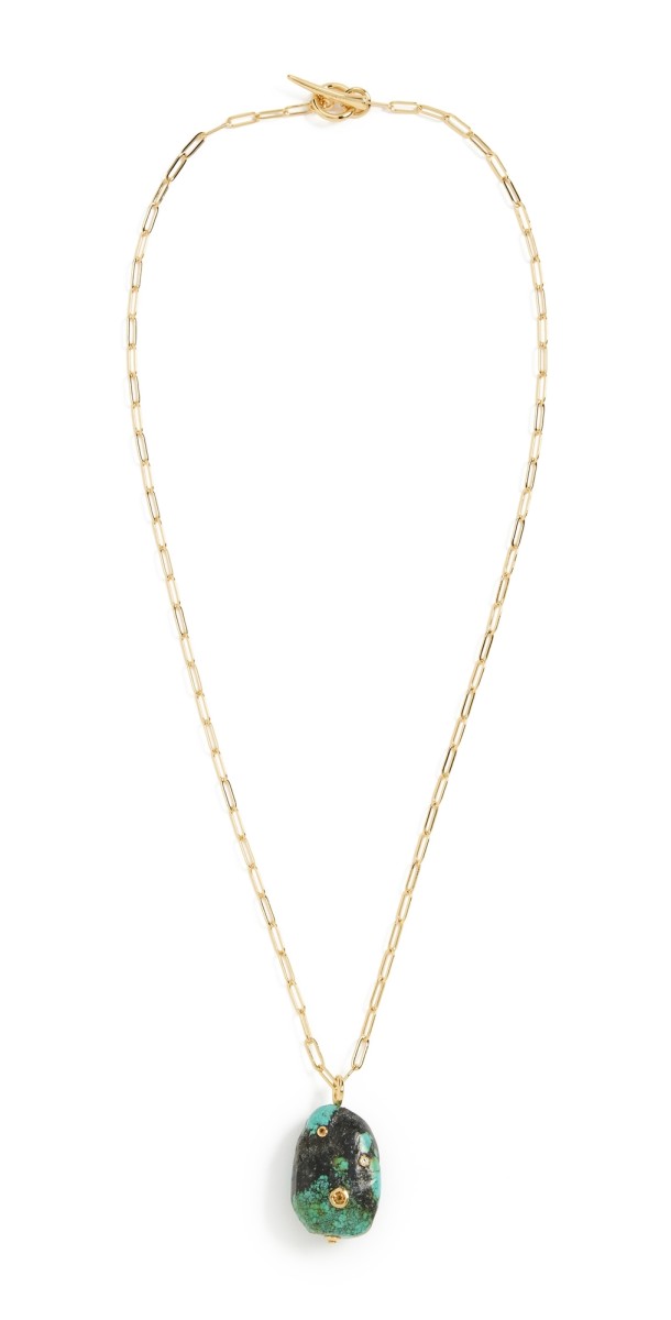 Lizzie Fortunato Manami Pendant Necklace Turquois