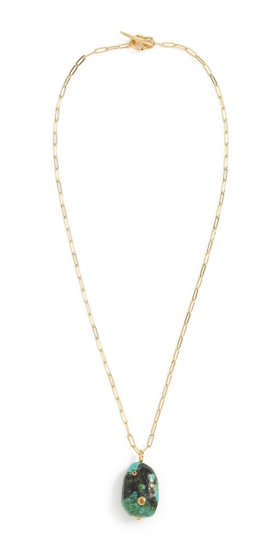 Lizzie Fortunato Manami Pendant Necklace Turquois