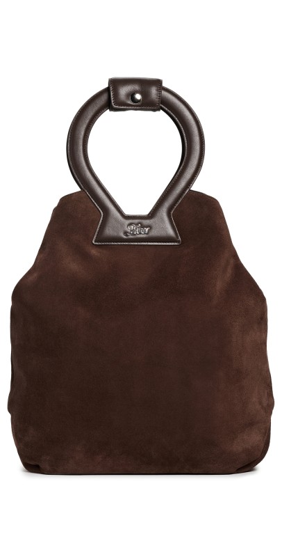 LUAR Brooke Tote Brown Sued