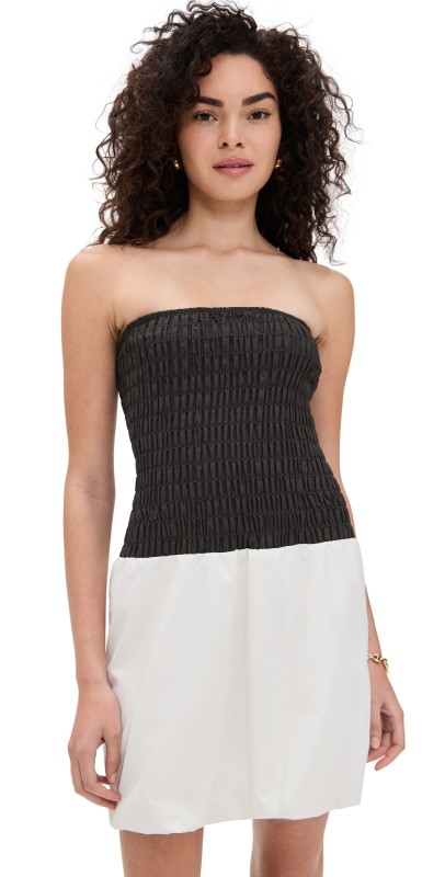 LNA Elsie Dress Black & White