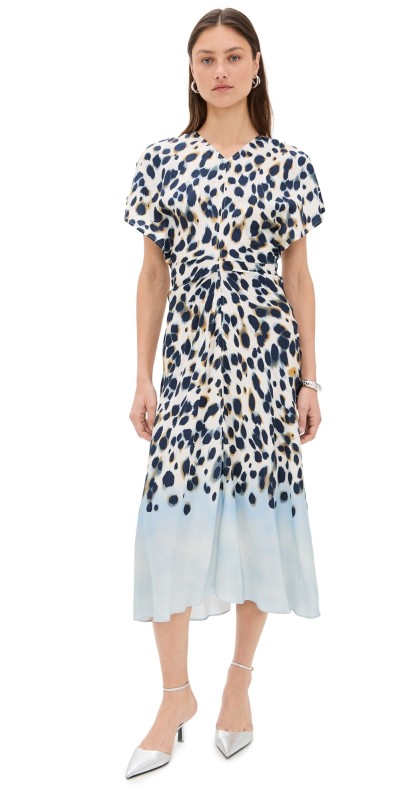 A. L.C. Rem Dress Navy/Light Blue