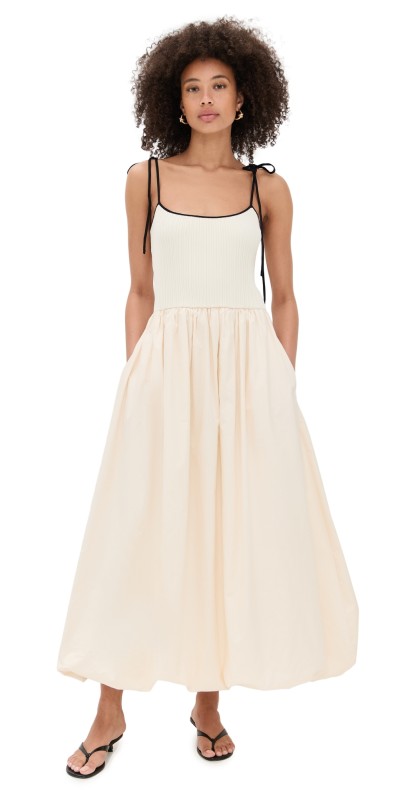 Line & Dot Jules Dress Cream