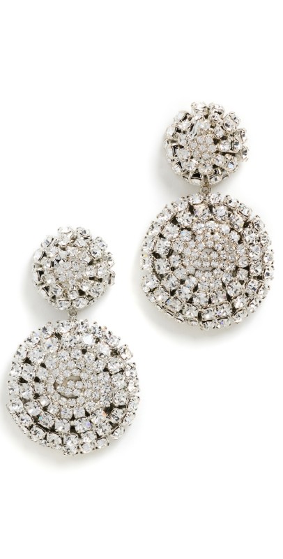 LELET NY Zoe Crystal Drop Earrings Crystal