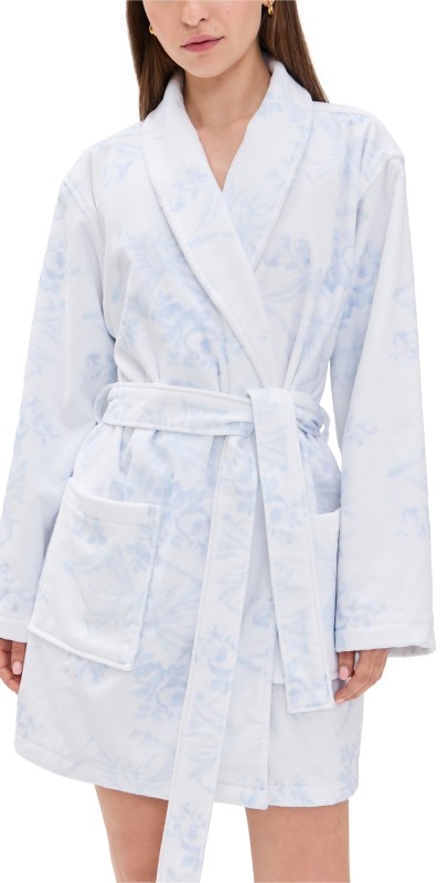 LoveShackFancy Indie Robe Blue Cloud