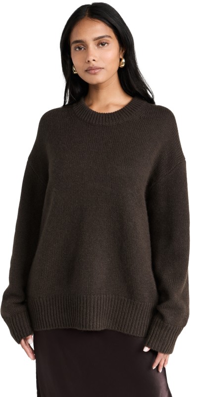 LISA YANG Renske Cashmere Sweater Wood