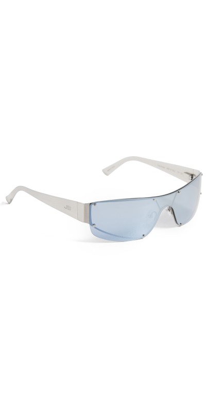 Jenny Bird The Shield Sunglasses Silver