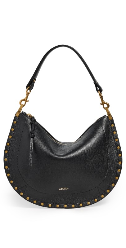 Isabel Marant Oskan Soft Zip Bag Black