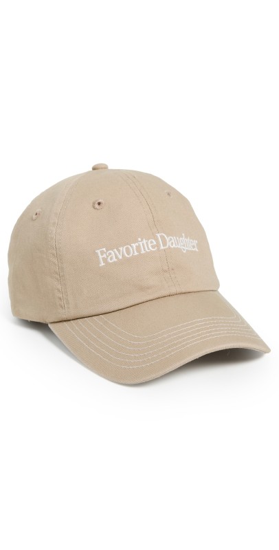 Favorite Daughter Classic Logo Baseball Hat Taup