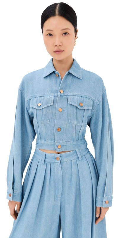 AnOnlyChild Cliff Jacket Washed Indigo