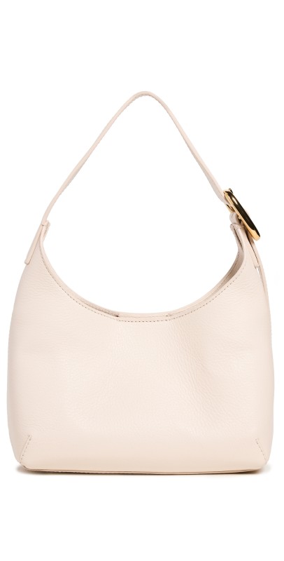 Madewell Puffy Buckle Shoulder Bag Ecru