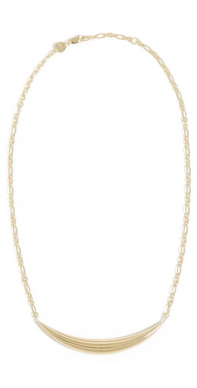 Jennifer Zeuner Jewelry Nic Necklace Gold Vermeil