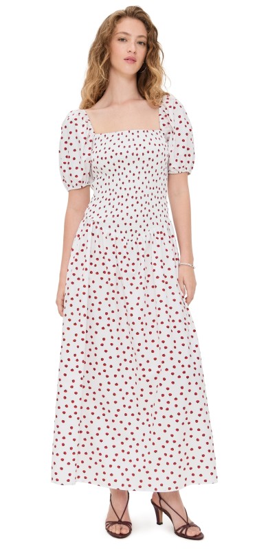 o. p.t Nan Maxi Dress Tomato Print
