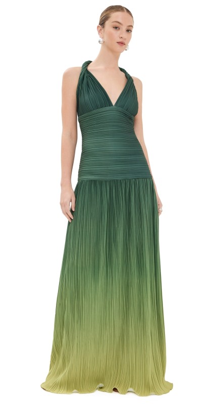 Maylé Vásquez Eco Maxi Dress Lake Green