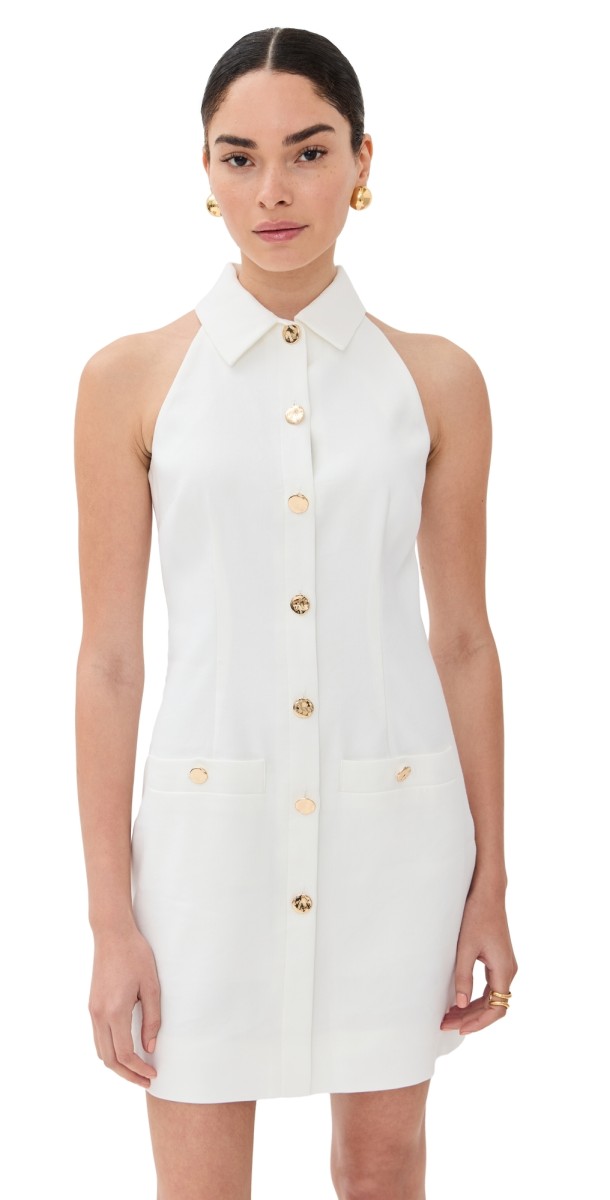 Veronica Beard Roxanne Dress Dove