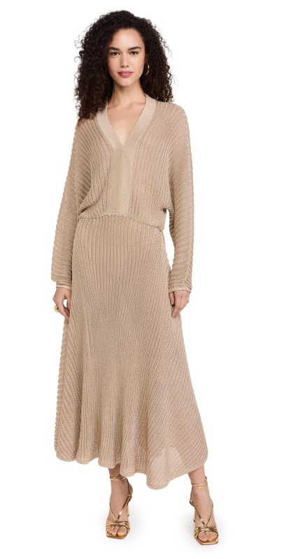 ALEXIS Heida Dress Gold