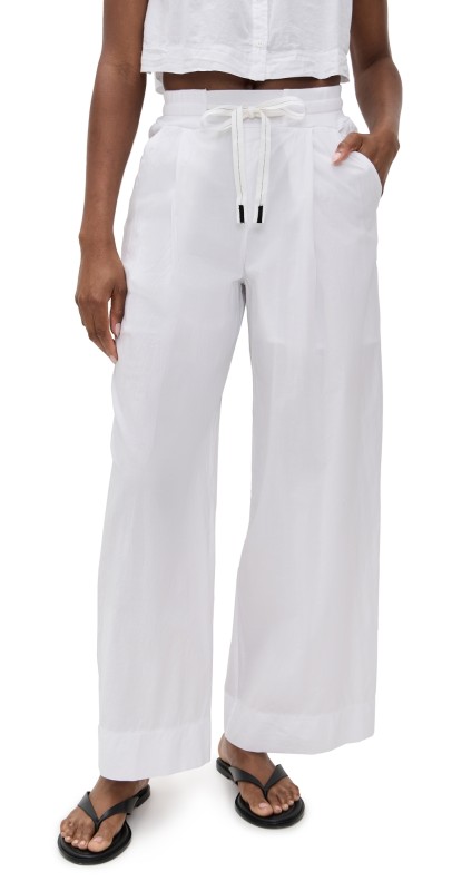 Stateside Voile Trousers White