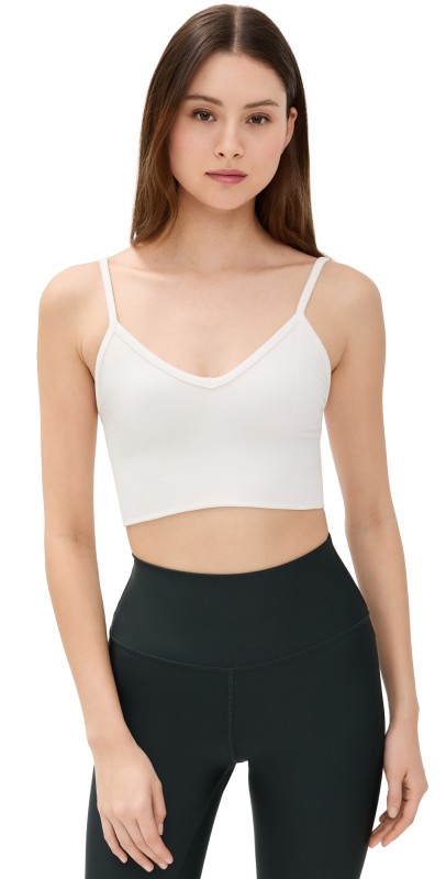 Alo Yoga Seamless Delight Bralette Ivory