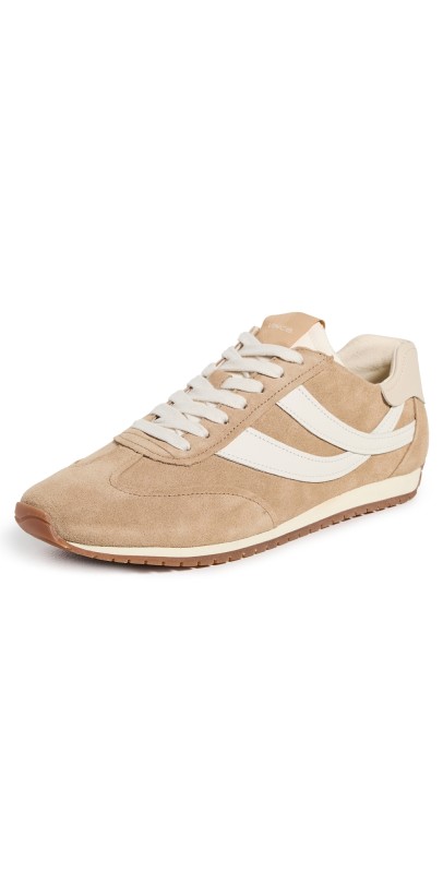 Vince Oasis Runner Sneakers Camel/White
