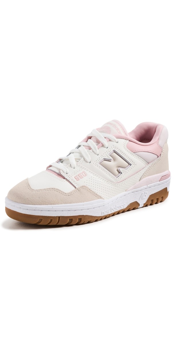 New Balance 550 Sneakers White/Pink
