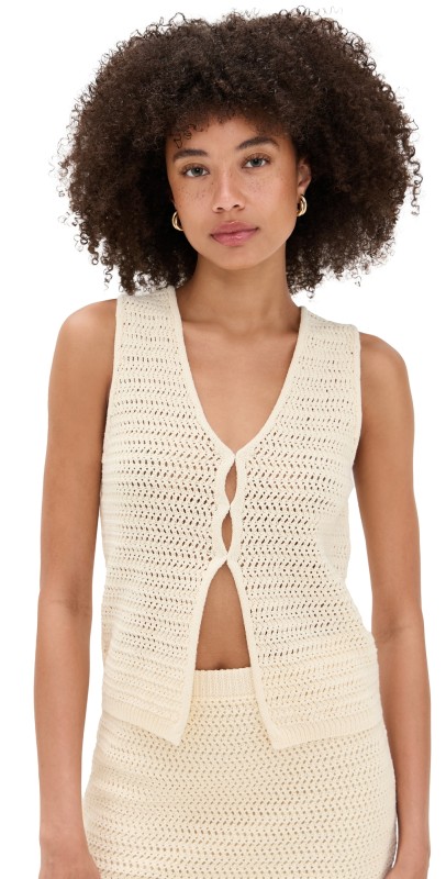 ASTR the Label Taimi Sweater Vest Natural