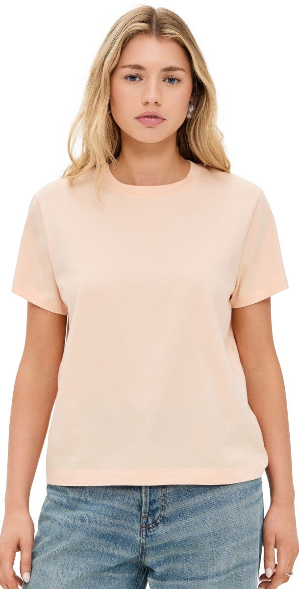 Vince Crew Neck Tee Rose Nectar