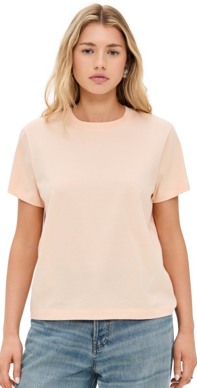 Vince Crew Neck Tee Rose Nectar