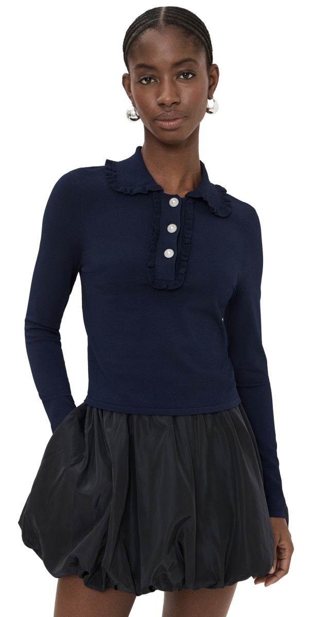 BAUM UND PFERDGARTEN Catarin Blouse Baritone Blue