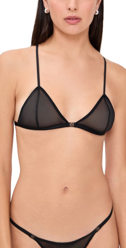 Kiki De Montparnasse Brienne Soft Bra Black