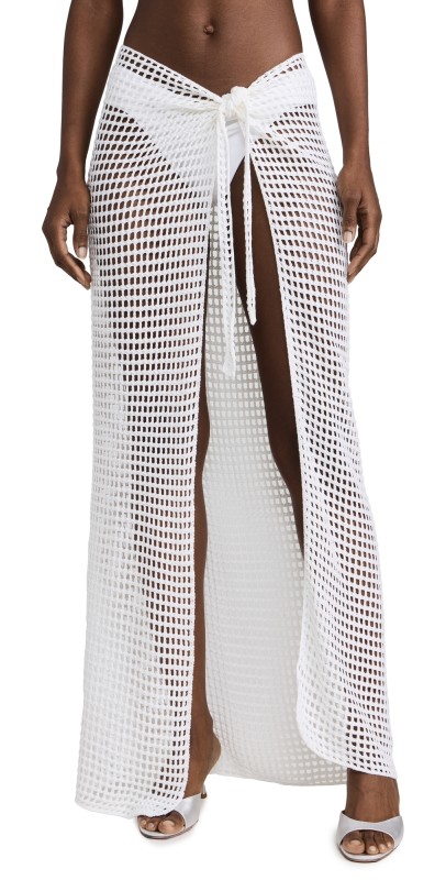 Bananhot Midi Net Sarong Whit
