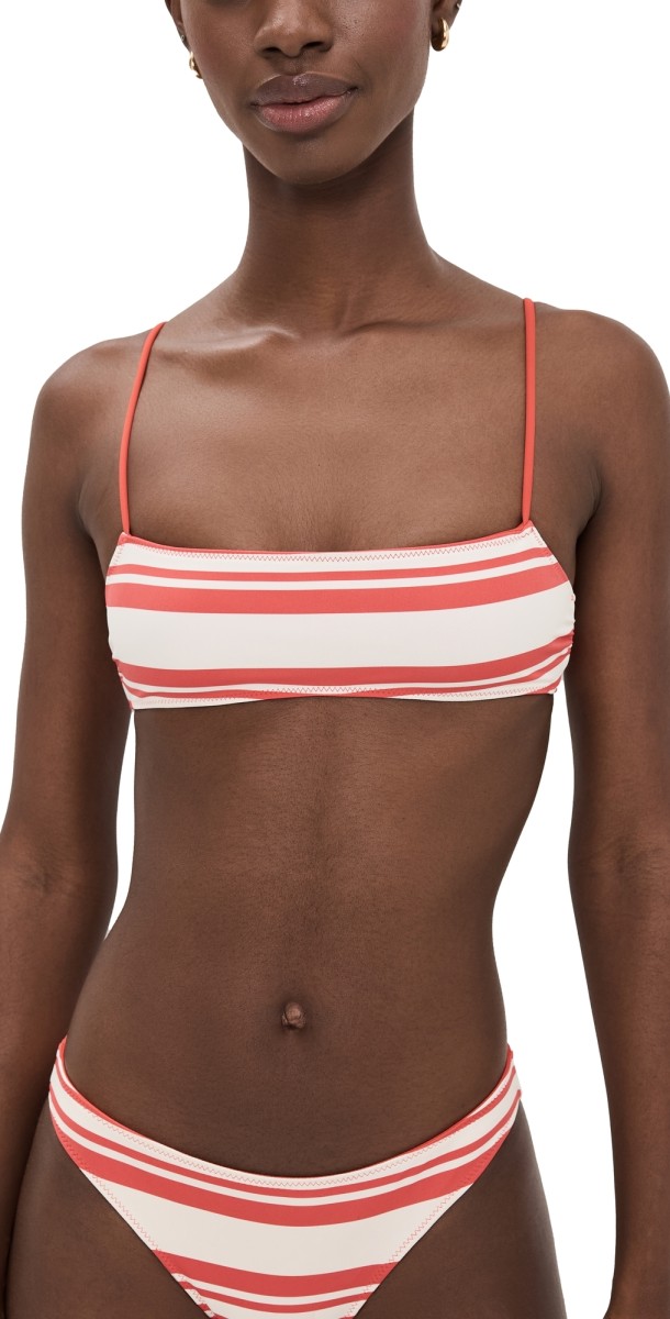 Solid & Striped The Daniela Top Apple Red