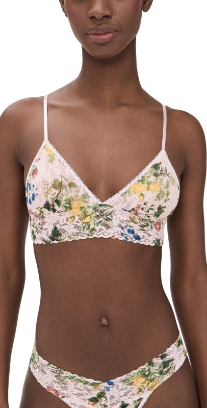 Hanky Panky Signature Lace Padded Triangle Bralette Overjoyed