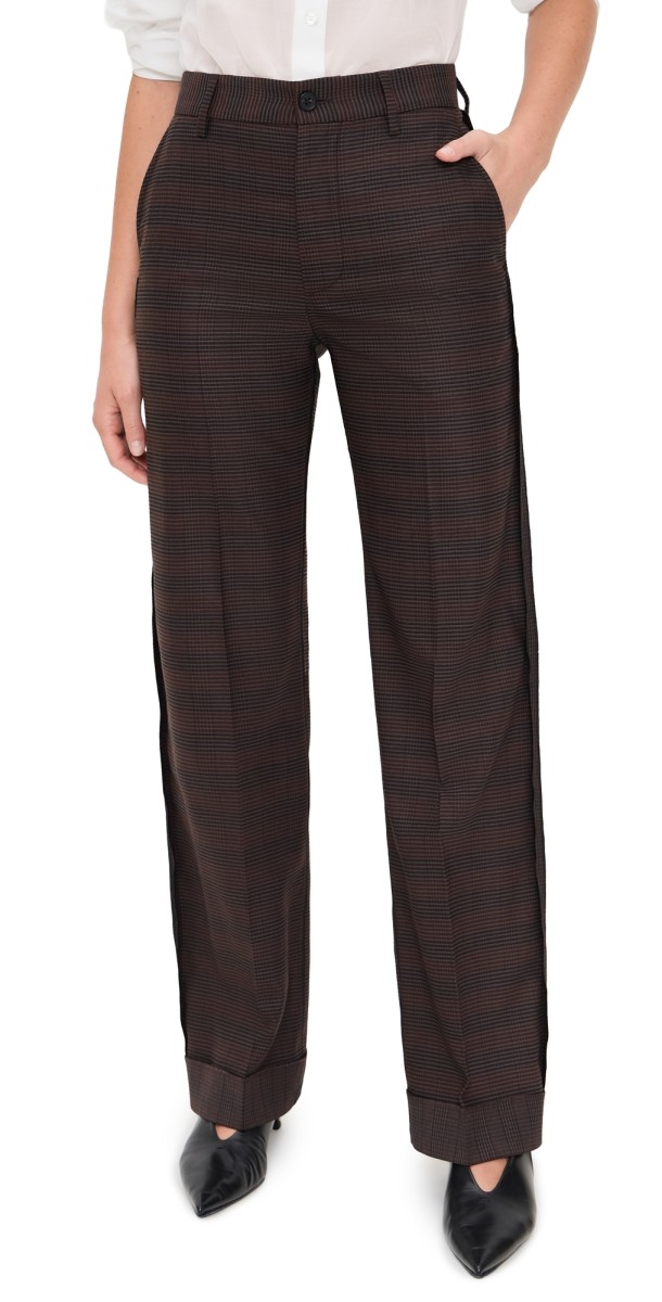 MM6 Maison Margiela Pants Black/Brown