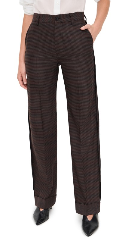 MM6 Maison Margiela Pants Black/Brown