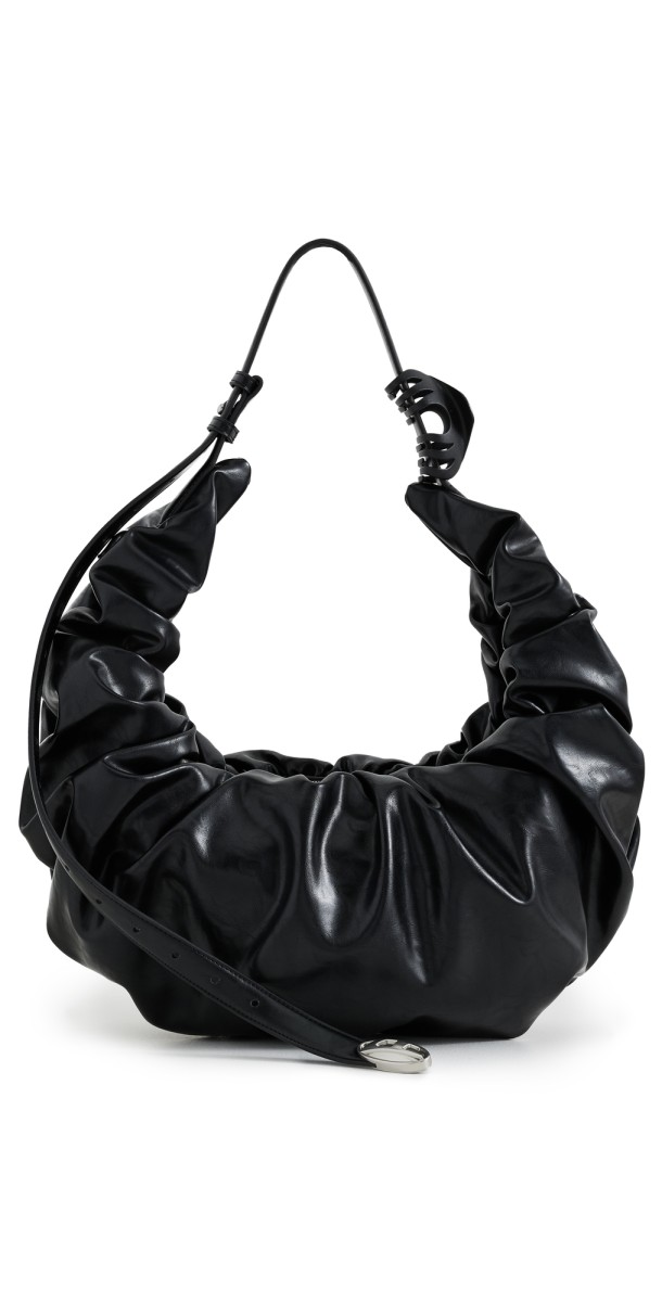Diesel Grab-D Hobo Bag Black