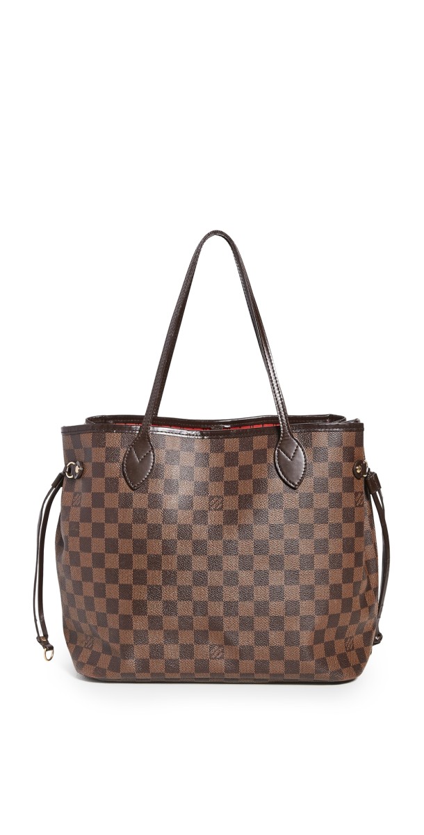 Shopbop Archive Louis Vuitton Neverfull Mm Damier Ebene Bag Brow