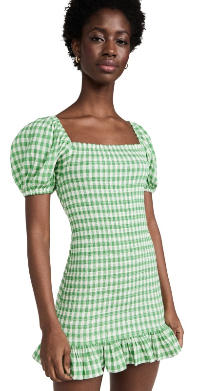 BB Dakota Picnic Vibes Gingham Green