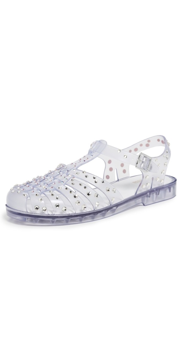Melissa Possession Cristais Jelly Sandals Clear