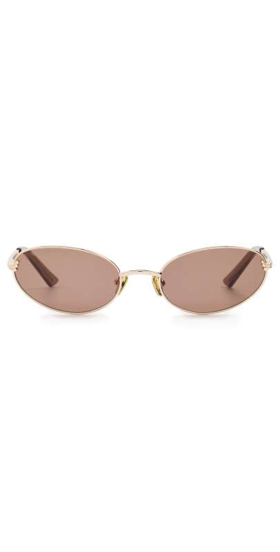 Luv Lou Luv Lou x Whitney Port The Rose Sunglasses Gold