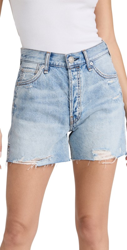 rag & bone Vintage Cut Off Shorts Sunfade
