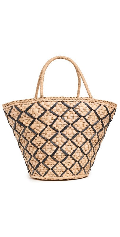 LSPACE Palma Nights Bag Natural/Black